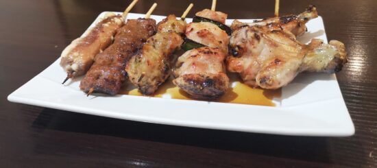 Menu A 5 brochettes