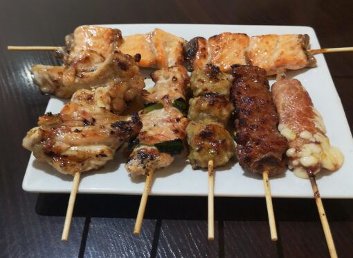 Menu B 7 brochettes