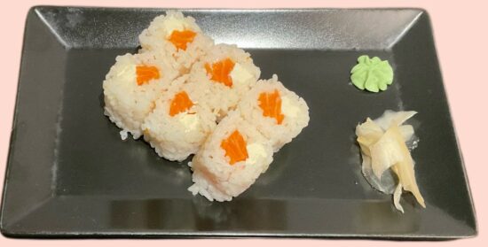 Maki neige saumon fromage
