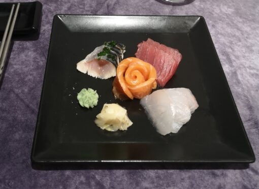 Assortiment de sashimis